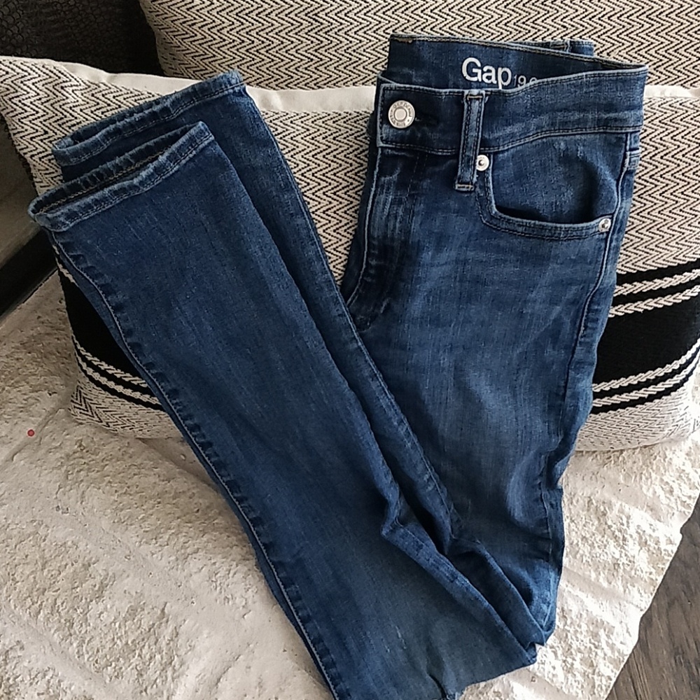 Gap slim straight jeans